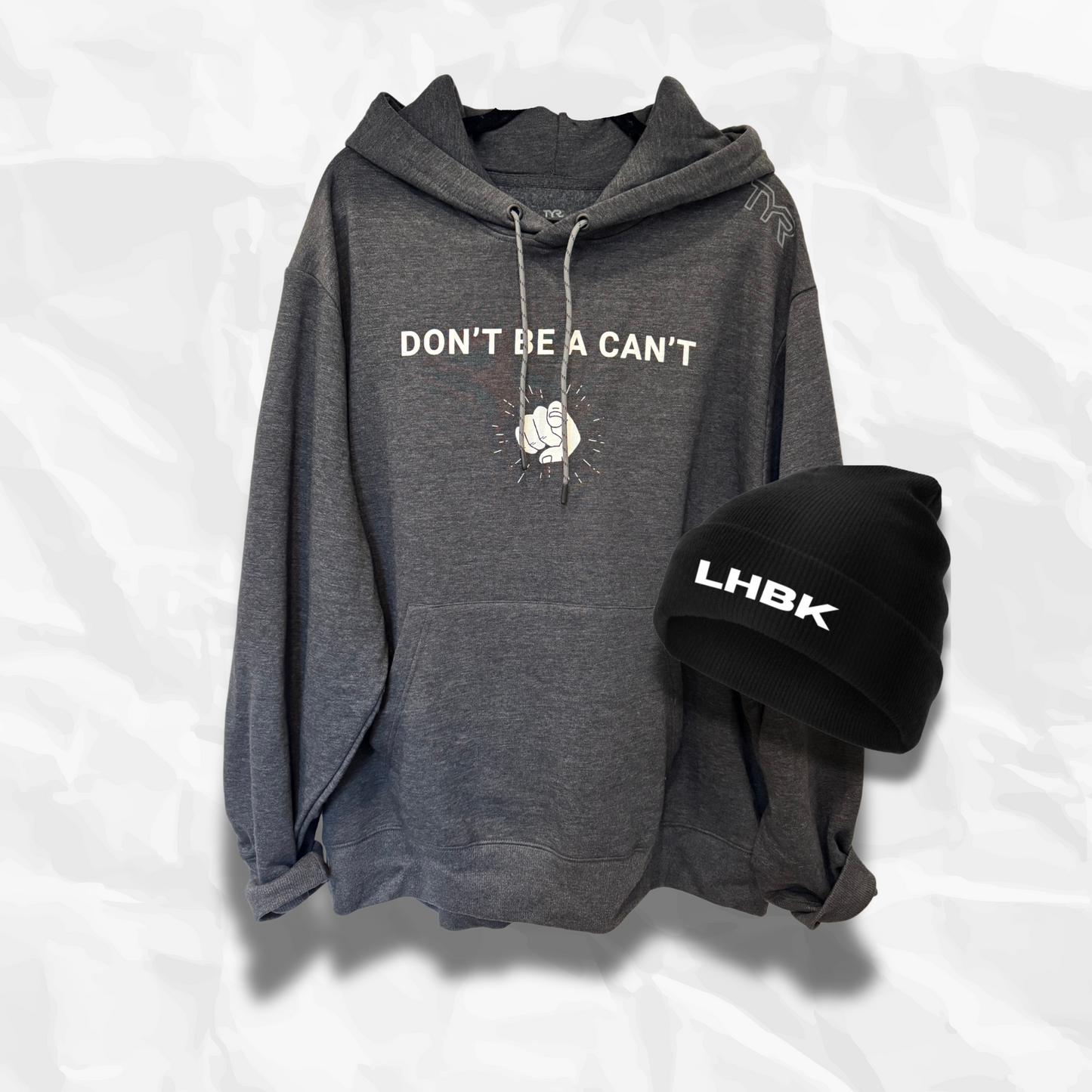 Don't Be A Can't & Black Beanie Bundle