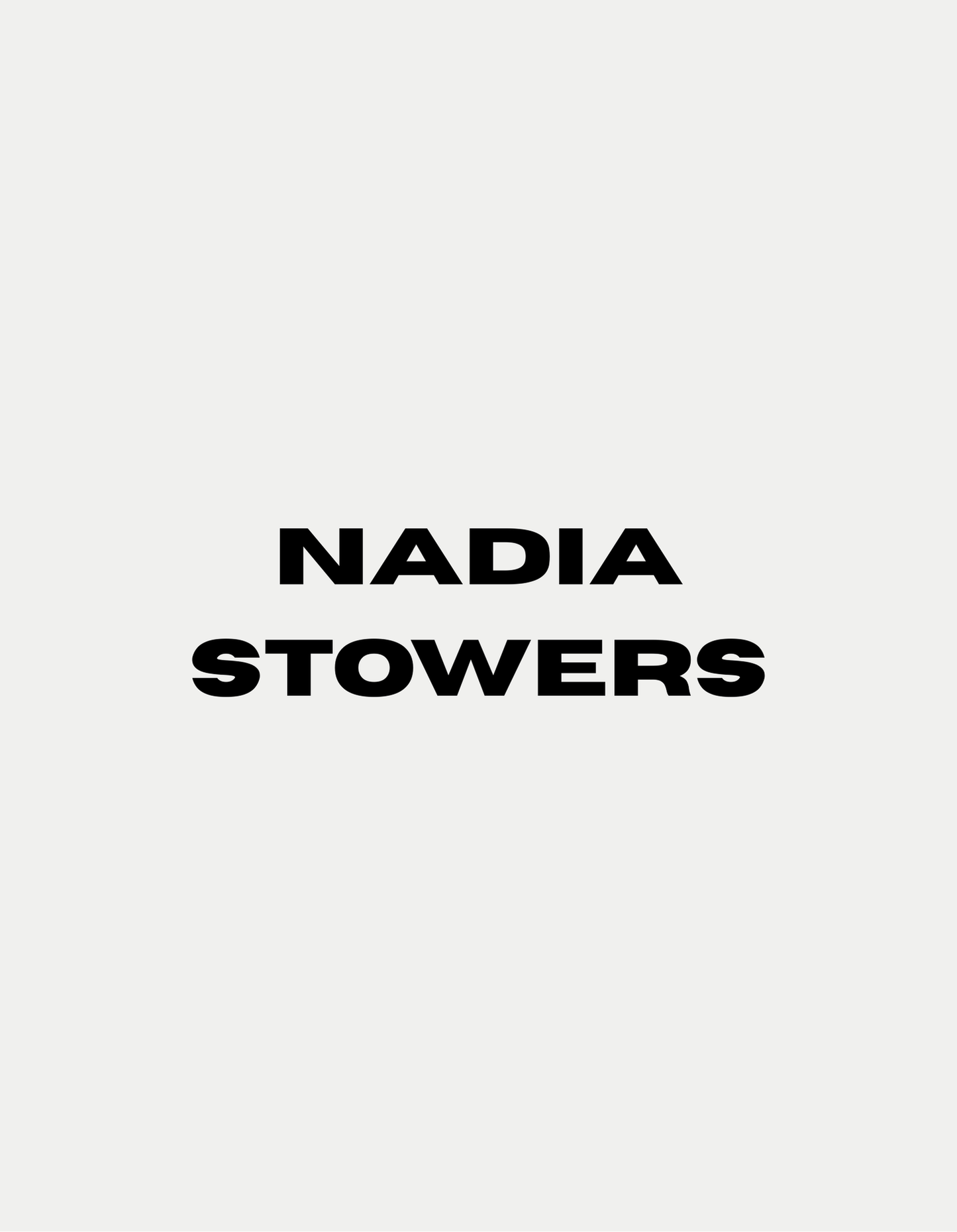 Nadia Stowers