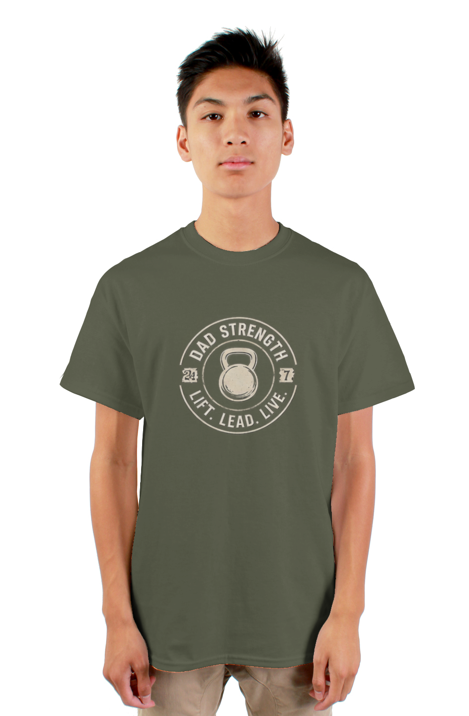 Dad Strength Standard Tee Plus Size