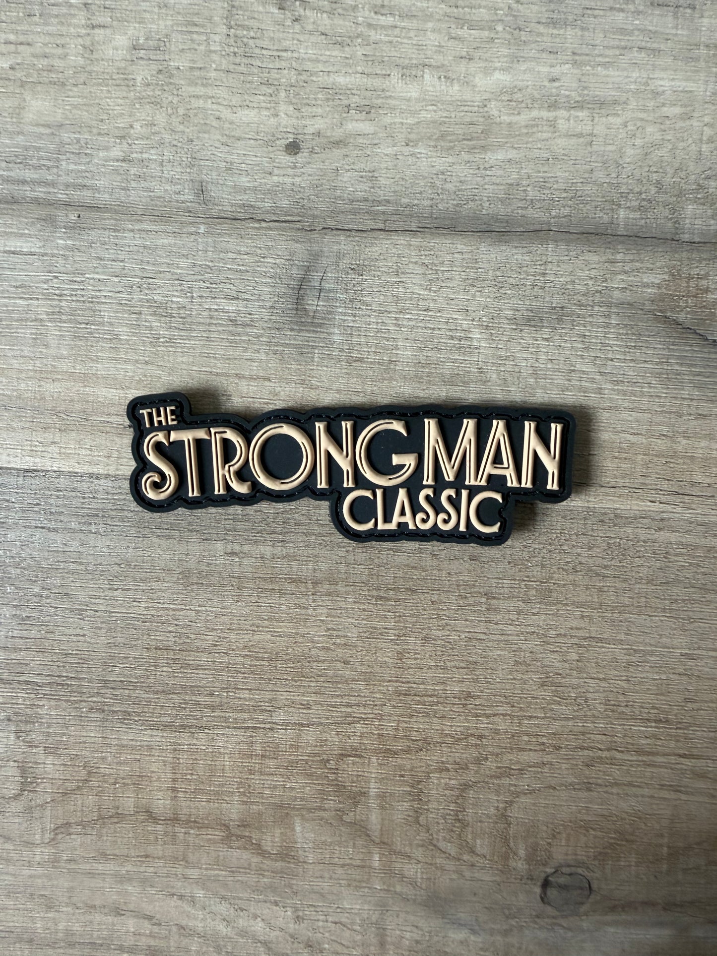 Velcro Patch- The Strongman Classic