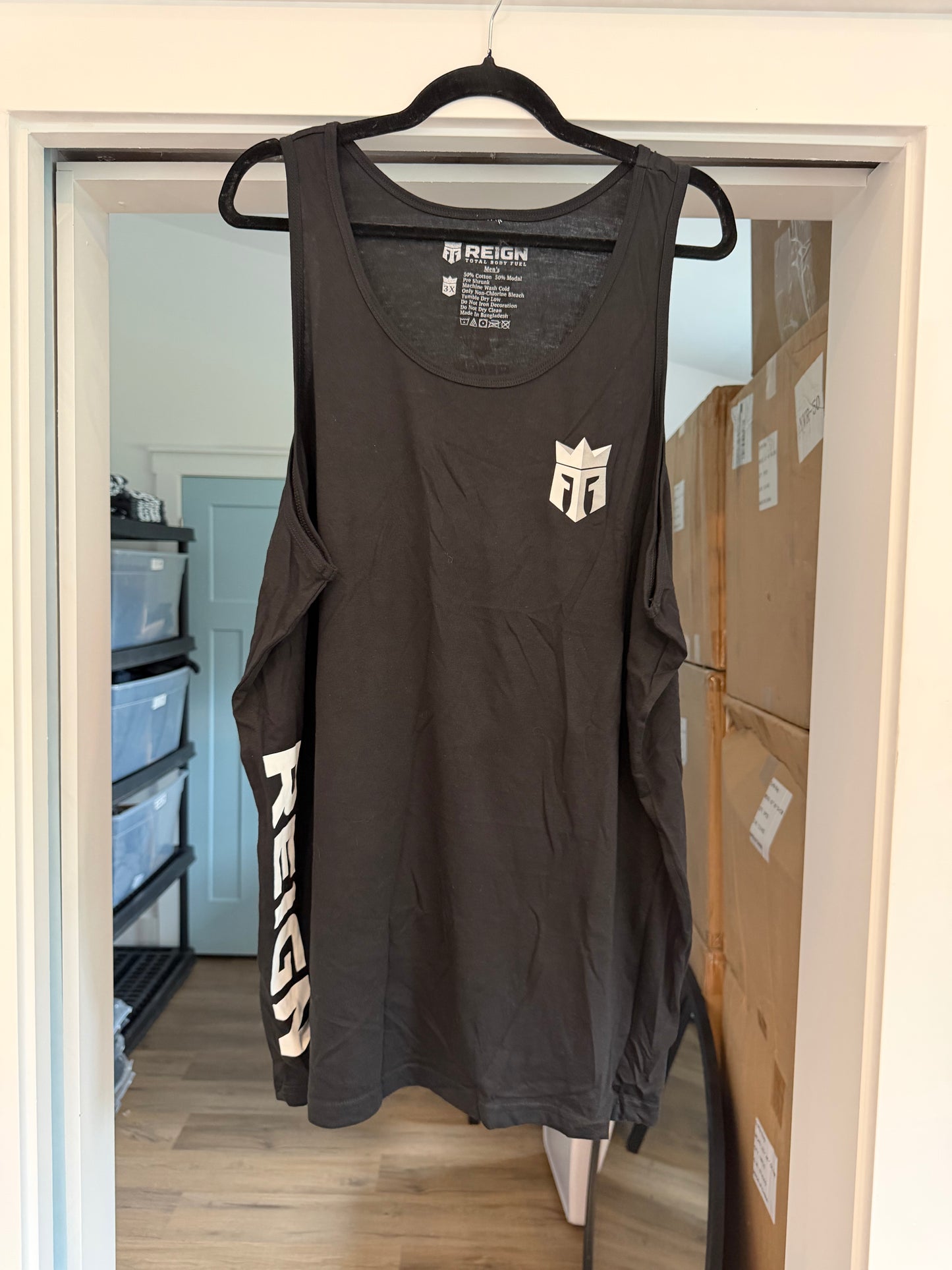 Reign Muscle Tank Size 3XL