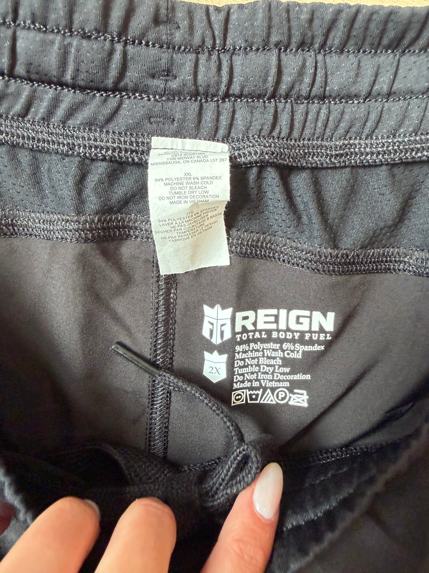 Reign Joggers Size 3XL