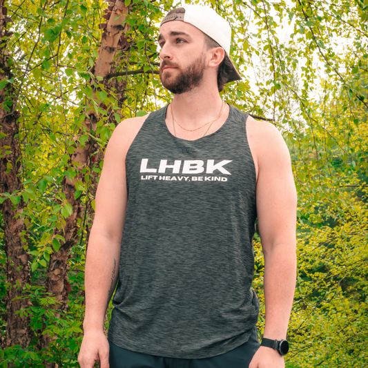Jersey Block Muscle Tank