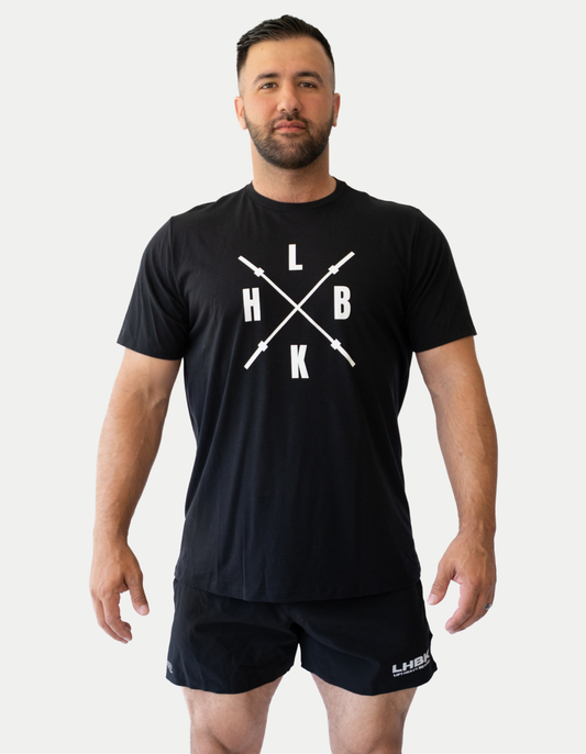 Langhantel-T-Shirt