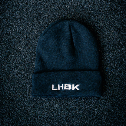 Gorro de punto con puños