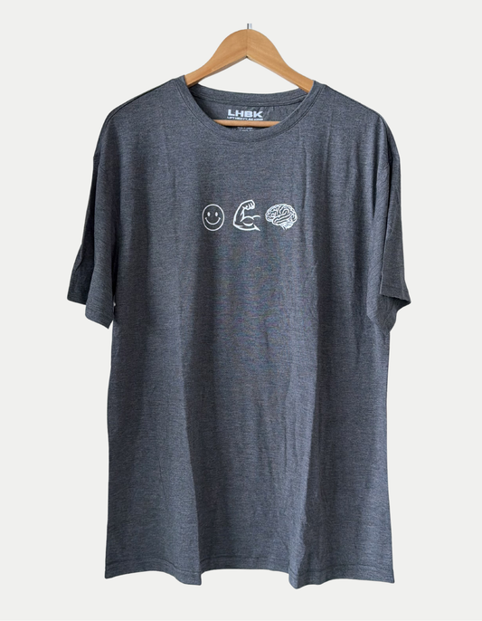 Smile, Brain, Muscle T-Shirt