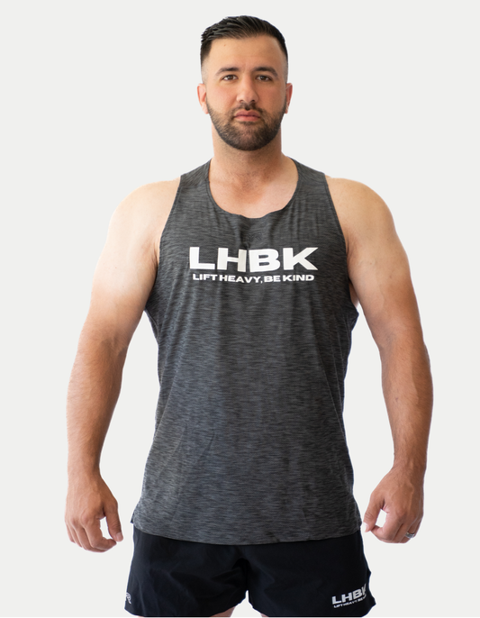 Jersey Block Muscle Tank