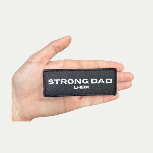 Velcro Strong Dad Patch