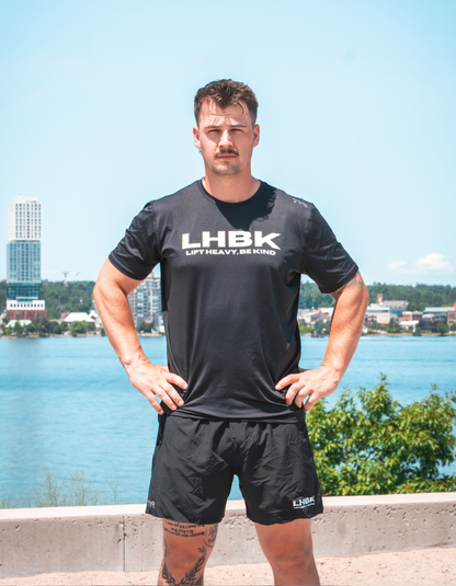 T-Shirt mit Jersey-Blockmuster