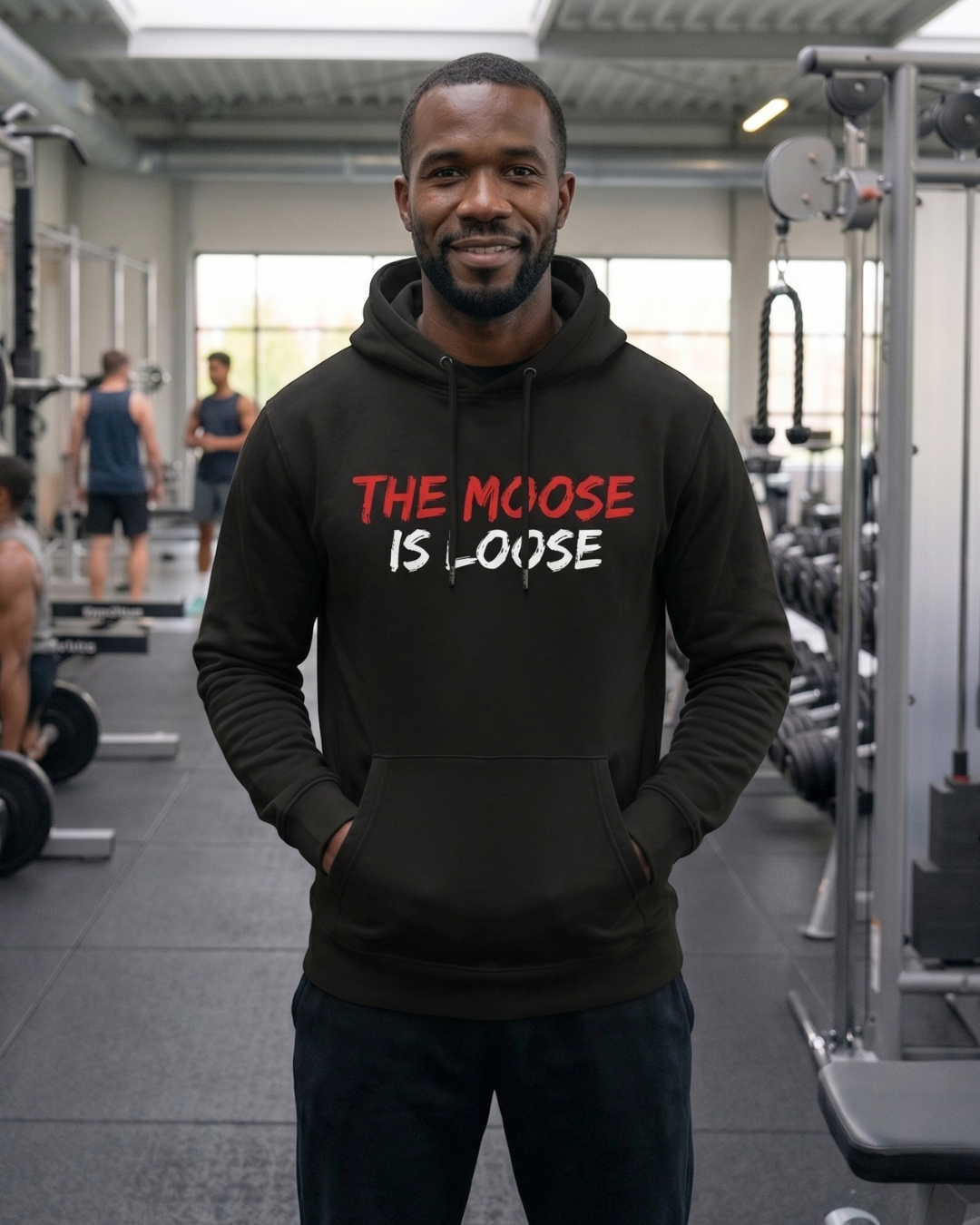 The Moose Is Loose Organic Hoodie