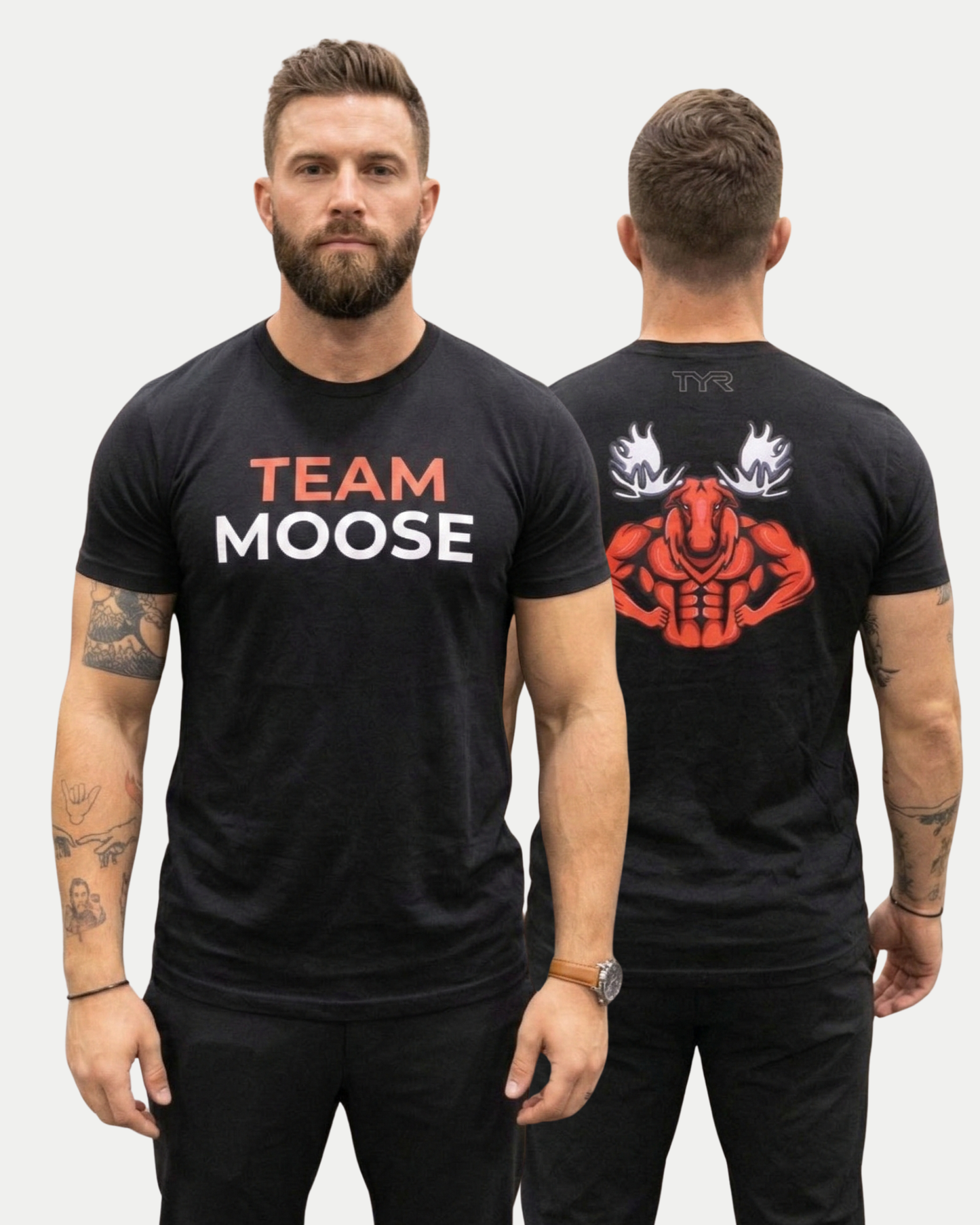 Team Moose Red & White T-Shirt