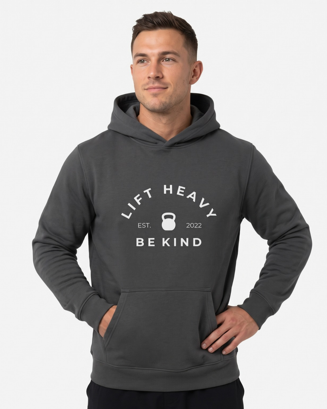 Kettlebell Relax Faded Hoodie
