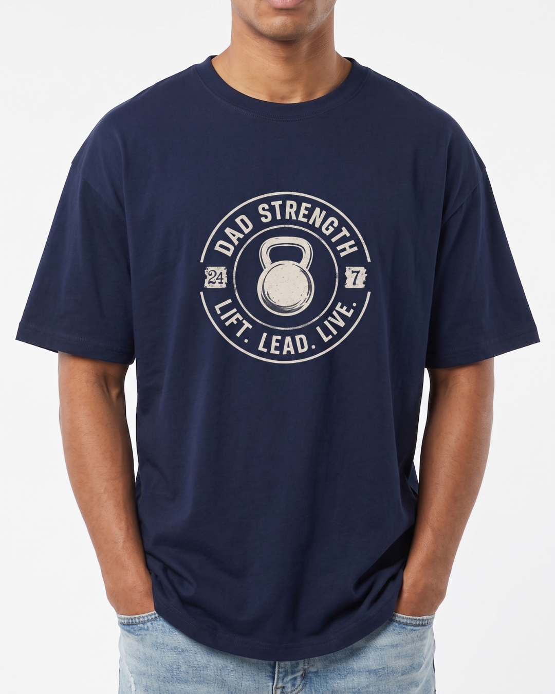 Dad Strength Standard Tee Plus Size